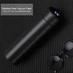 Thermos Vacuum Flask Water Bottle Stainless Steel LED Temperature Display 500ML