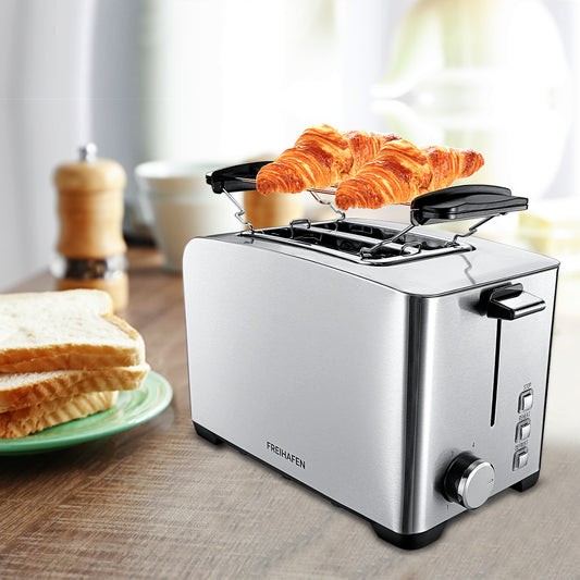 Freihafen Stainless Steel Toaster 800W