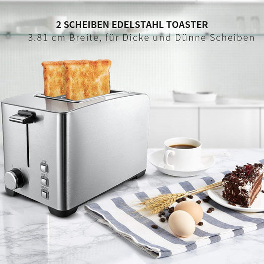Freihafen Stainless Steel Toaster 800W