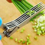 HEAVY MULTI-LAYER BLADE VEGETABLE CUTTER KITCHEN SCISSOR SHARP BLADE KITCHEN SCISSOR