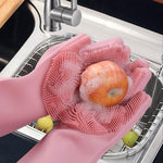 Silicon Dish Washing Gloves